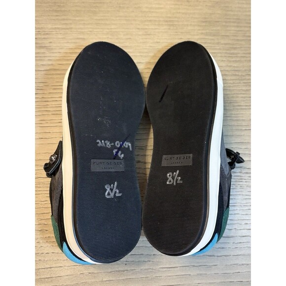 Kurt Geiger Men’s Southbank Tag Sneaker Black Green . Size 8 US (41 EU) main image 7